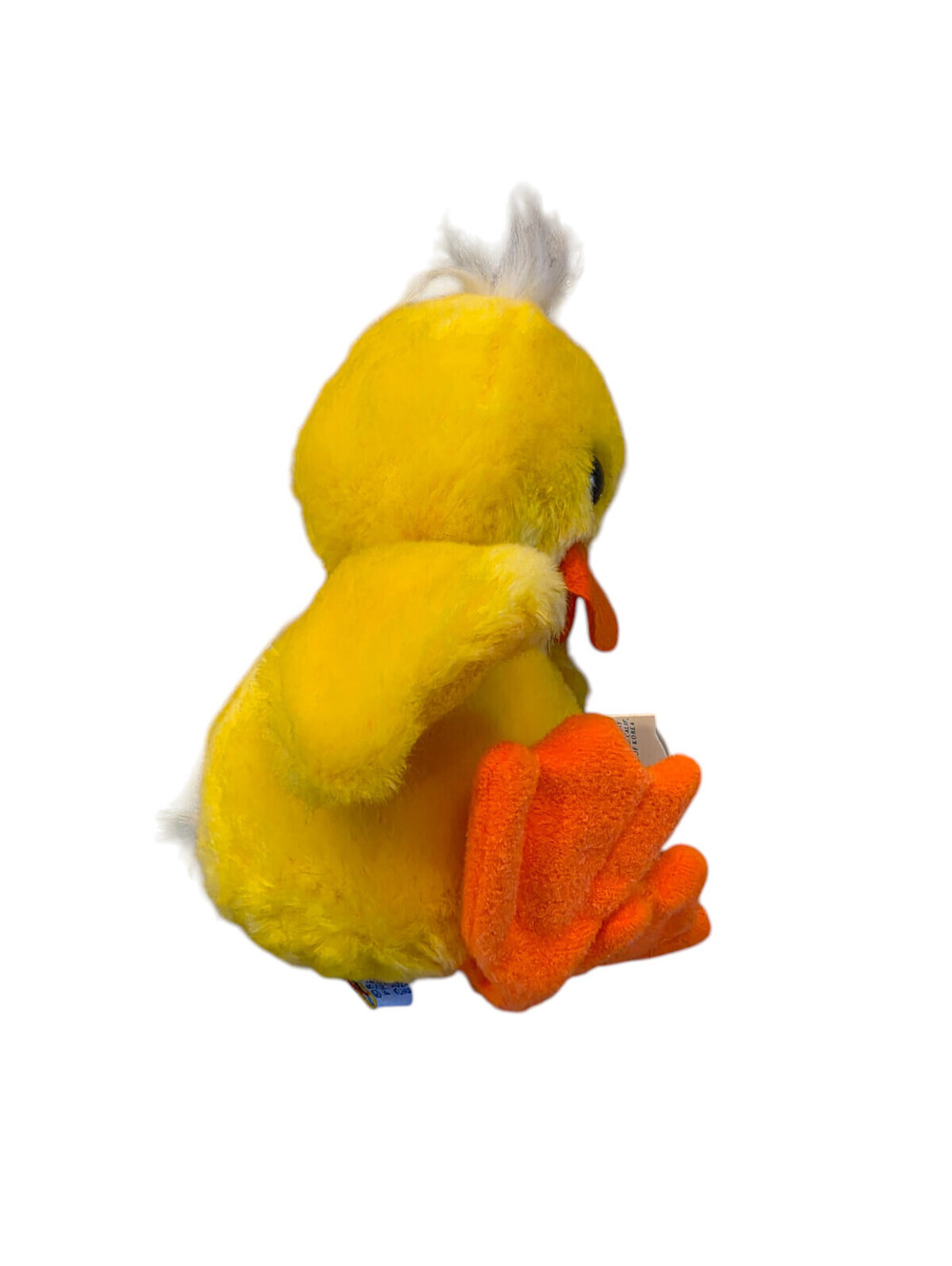 Vintage Dakin RARE Plush Stuffed Animal Yellow Duck w/ Hang Tag - Picture 4 of 6